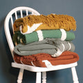 Brick Red - Lifestyle - Furn Rainbow Tufted Throw