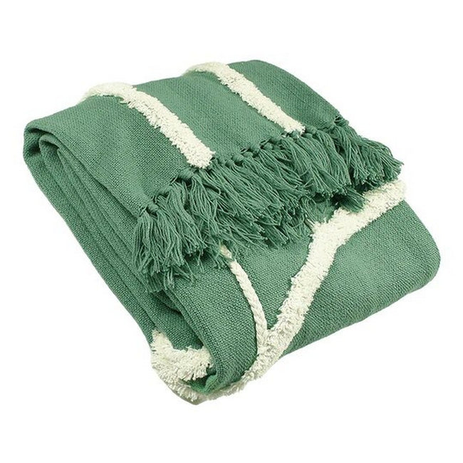 Sage - Front - Furn Rainbow Tufted Throw