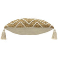 Natural - Side - Furn Jute Braided Throw Pillow Cover