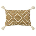 Natural - Front - Furn Jute Braided Throw Pillow Cover