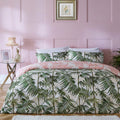 Blush-Green - Front - Furn Parlor Palm Duvet Set