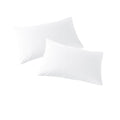White - Front - Paoletti Bamboo Housewife Pillowcase