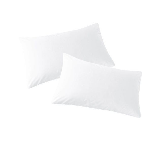 White - Front - Paoletti Bamboo Housewife Pillowcase