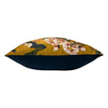 Green-Navy - Side - Paoletti Geisha Rectangular Throw Pillow Cover