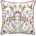 Shiraz - Front - Evans Lichfield Stag Mirrored Throw Pillow Cover