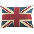 Red-Blue-Cream - Front - Evans Lichfield Union Jack Throw Pillow Cover