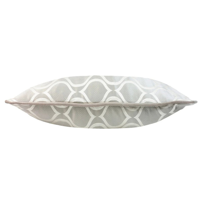 Feather - Front - Prestigious Textiles Solitaire Embroidered Throw Pillow Cover
