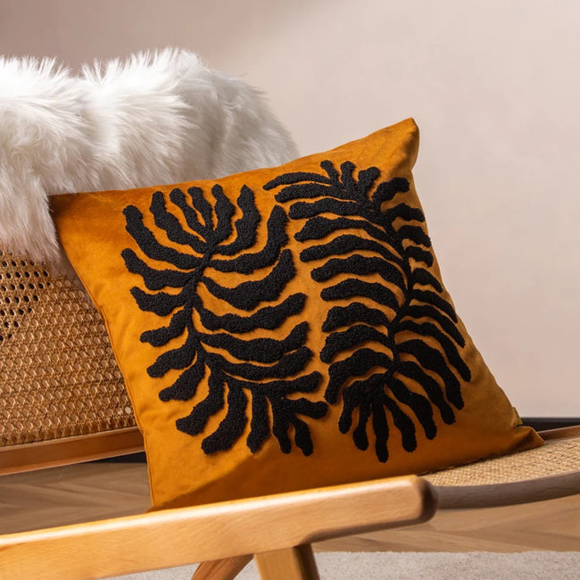 Ginger - Pack Shot - Furn Maldive Tufted Throw Pillow