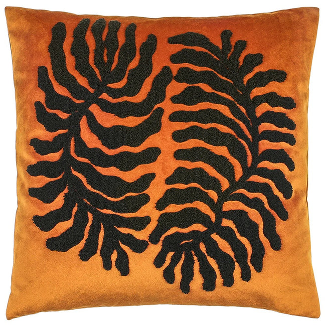 Ginger - Front - Furn Maldive Tufted Throw Pillow
