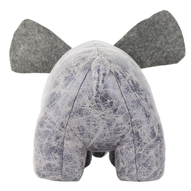 Gray - Back - Paoletti Ernest Elephant Doorstop