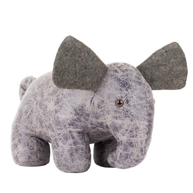 Gray - Front - Paoletti Ernest Elephant Doorstop