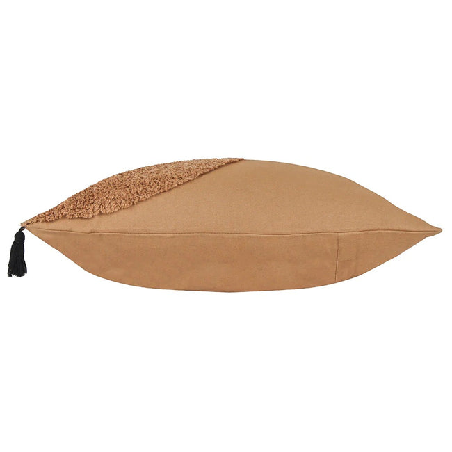 Cinnamon Orange - Side - Furn Radiance Throw Pillow Cover
