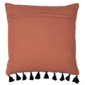 Brick Red - Back - Furn Radiance Throw Pillow Cover