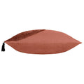 Brick Red - Side - Furn Radiance Throw Pillow Cover