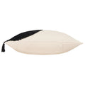 Natural-Black - Side - Furn Radiance Throw Pillow Cover
