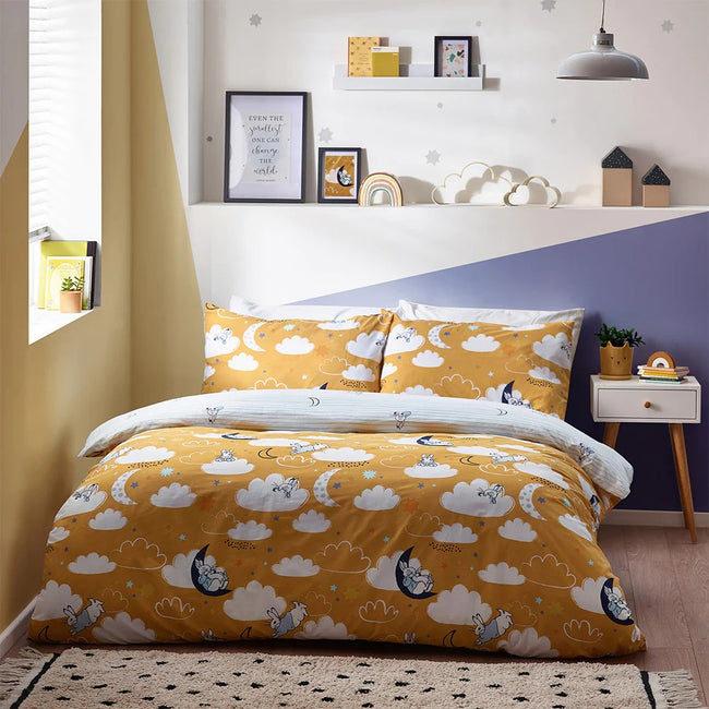 Ochre - Front - Peter Rabbit Sleepy Head Duvet Set