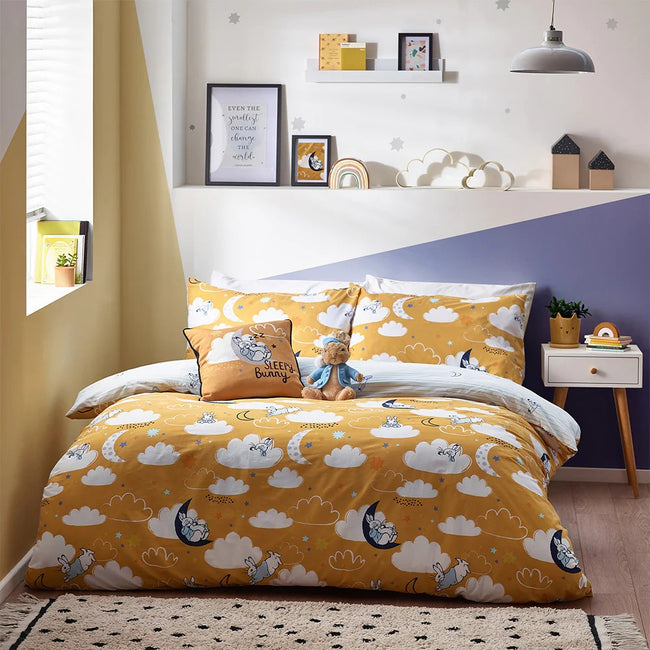 Ochre - Lifestyle - Peter Rabbit Sleepy Head Duvet Set