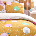 Ochre - Pack Shot - Peter Rabbit Dotty Duvet Set