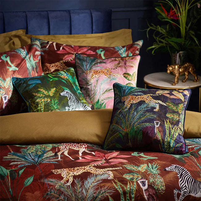 Rust - Lifestyle - Wylder Aranya Duvet Set