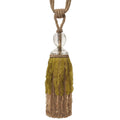 Taupe - Front - Riva Home Savoy Tie Back