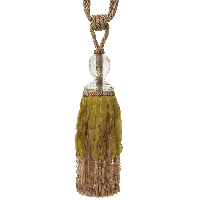 Taupe - Front - Riva Home Savoy Tie Back