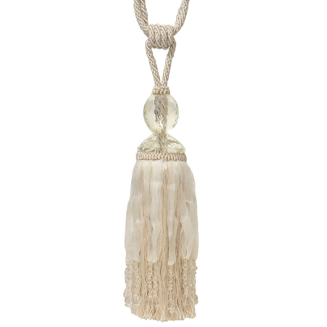 Cream - Front - Riva Home Savoy Tie Back