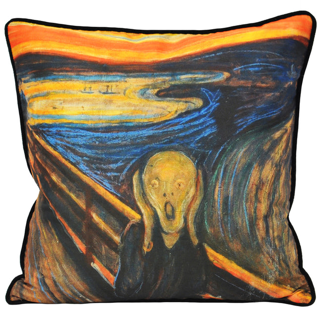 Multicolored - Front - Riva Home Scream Cushion Cover