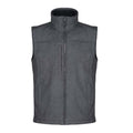 Seal Grey Marl - Front - Regatta Mens Flux Softshell Vest Jacket