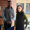 All Black - Back - Regatta Mens Flux Softshell Vest Jacket