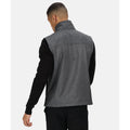 Seal Grey Marl - Side - Regatta Mens Flux Softshell Vest Jacket