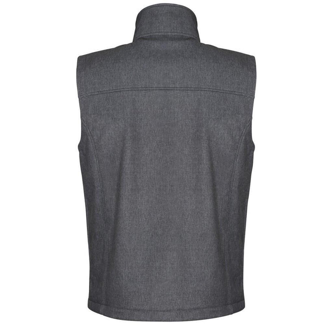 Seal Grey Marl - Lifestyle - Regatta Mens Flux Softshell Vest Jacket