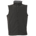 Black-Seal Gray - Front - Regatta Mens Flux Softshell Vest Jacket