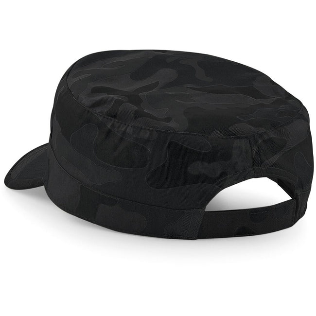 Midnight Camo - Back - Beechfield Camouflage Army Cap-Headwear