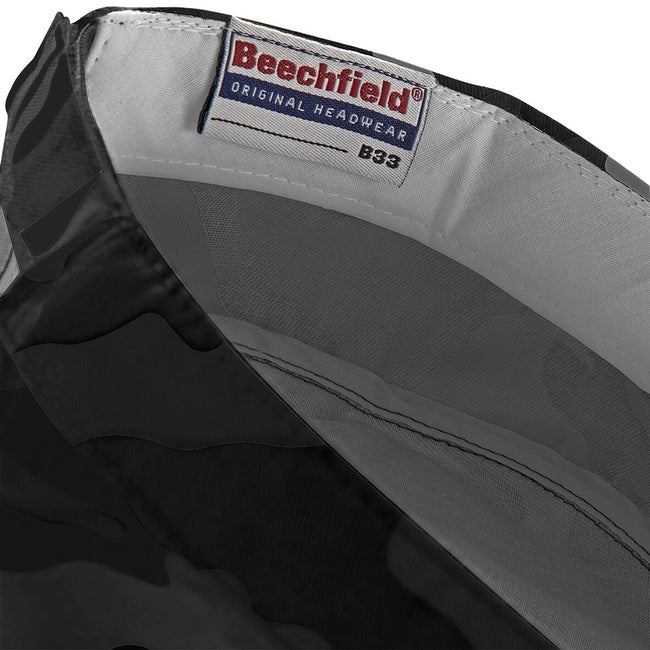 Midnight Camo - Pack Shot - Beechfield Camouflage Army Cap-Headwear