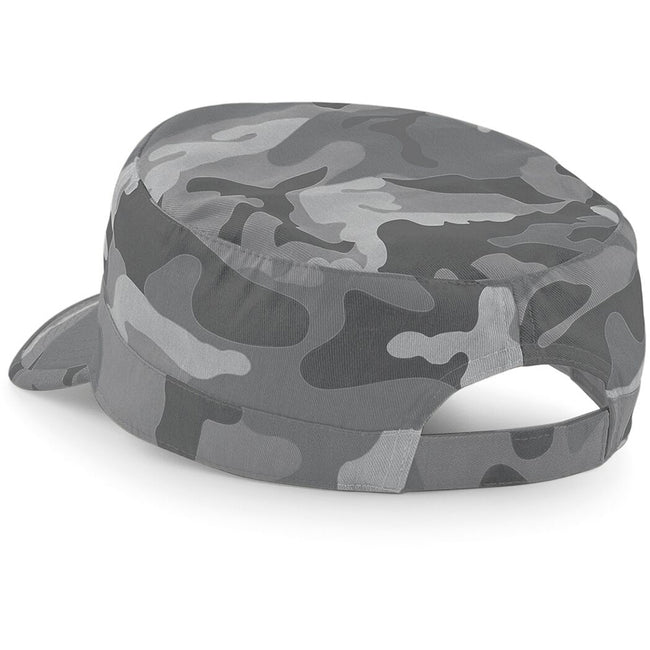 Arctic Camo - Back - Beechfield Camouflage Army Cap-Headwear
