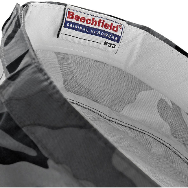 Urban Camo - Pack Shot - Beechfield Camouflage Army Cap-Headwear