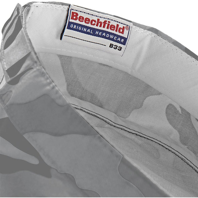 Arctic Camo - Pack Shot - Beechfield Camouflage Army Cap-Headwear