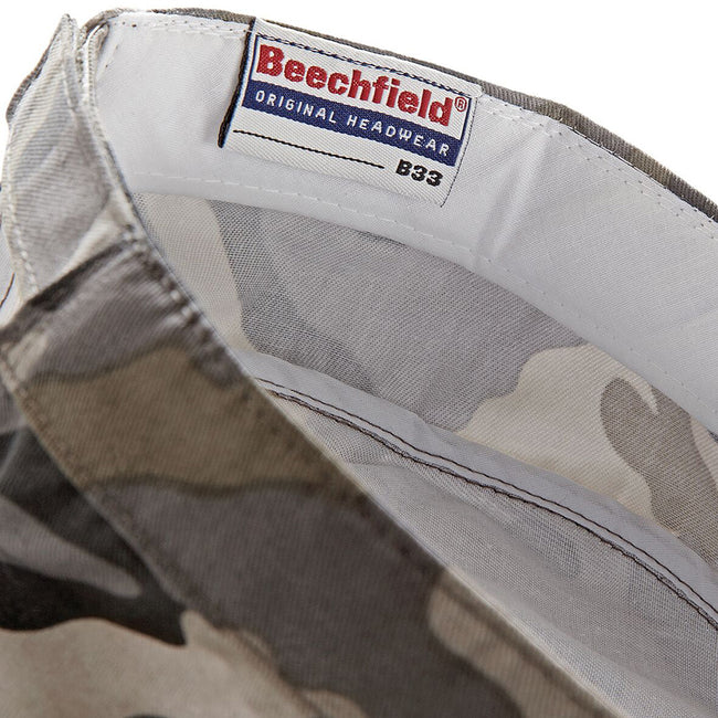 Field Camo - Pack Shot - Beechfield Camouflage Army Cap-Headwear