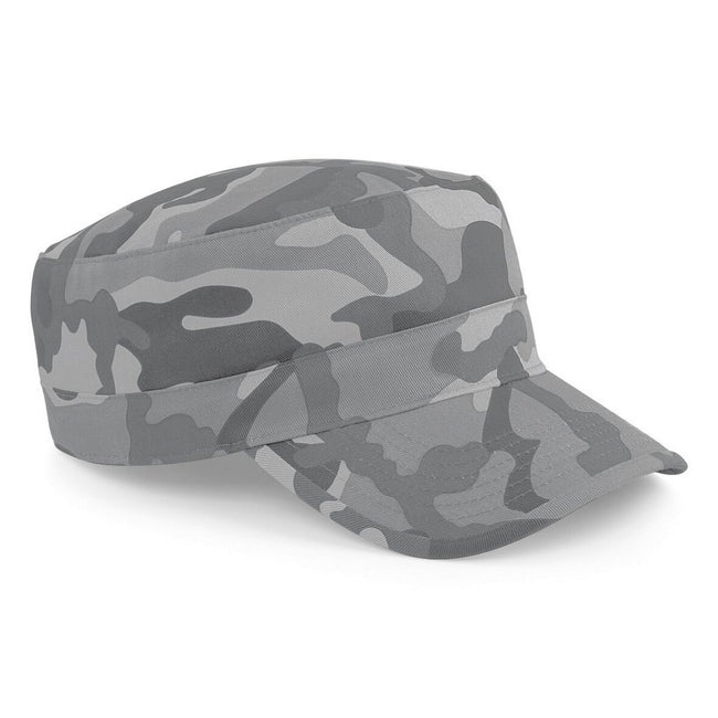 Arctic Camo - Front - Beechfield Camouflage Army Cap-Headwear