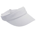 White - Front - Beechfield Unisex Sports Visor - Headwear