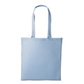 Sky - Front - Plain Strong Shoulder Shopper Bag
