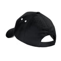Black-Light Grey - Back - Beechfield Unisex Ultimate 5 Panel Contrast Baseball Cap With Sandwich Peak