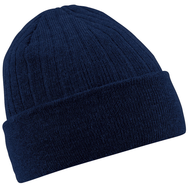 French Navy - Front - Beechfield Thinsulate™ Thermal Winter - Ski Beanie Hat