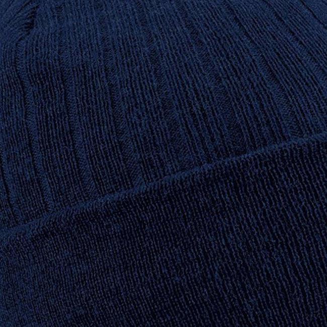 French Navy - Back - Beechfield Thinsulate™ Thermal Winter - Ski Beanie Hat