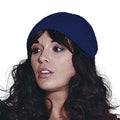 French Navy - Back - Beechfield® Unisex Retro Trawler Winter Beanie Hat
