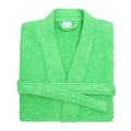 Lime Green - Front - Comfy Unisex Co Bath Robe - Loungewear