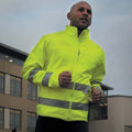 Flourescent Yellow - Lifestyle - Result Core Mens High-Visibility Jacket