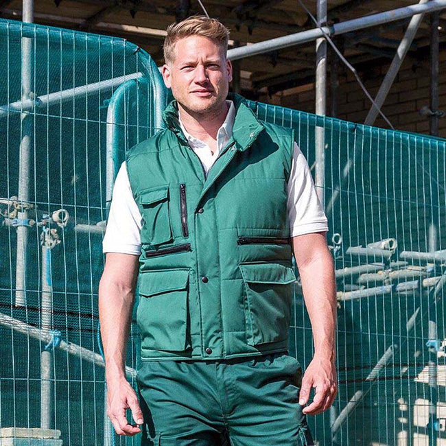 Bottle - Back - Result Mens Lance Bodywarmer - Gilet (Windproof & Showerproof)