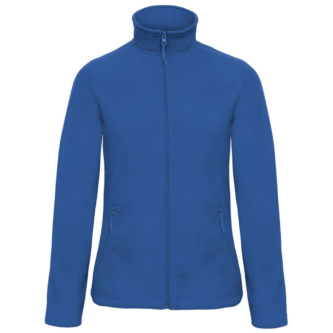Royal Blue - Front - B&C Collection Womens-Ladies ID 501 Microfleece Jacket