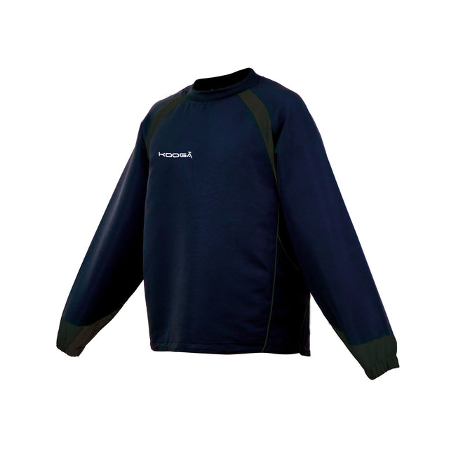 Black- Black - Back - Kooga Childrens Boys Vortex II Long Sleeve Training Top
